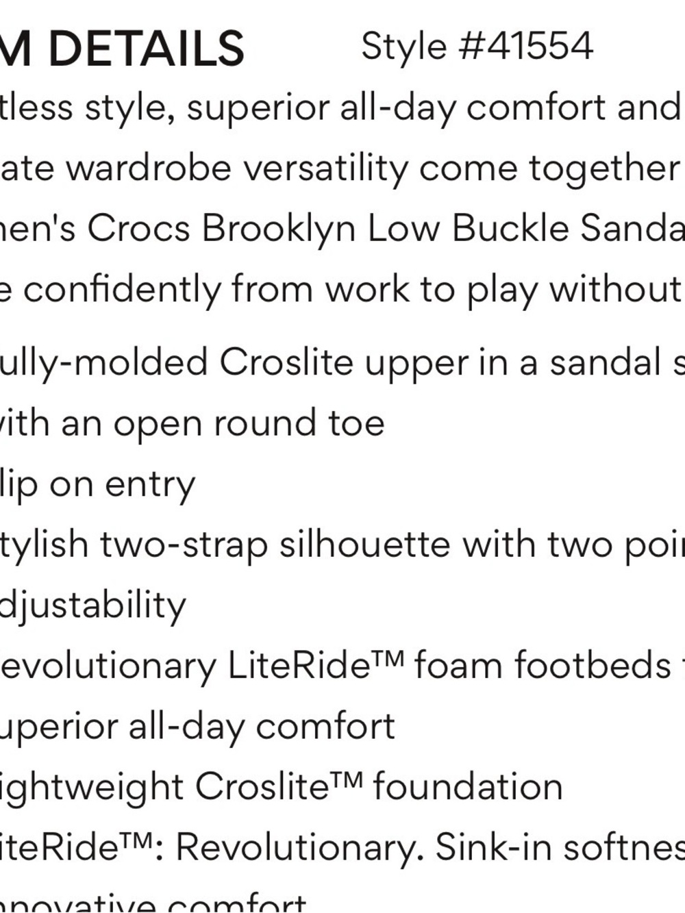 Black Women’s Slide Sandals with Adjustable Straps - Picture 3 of 3